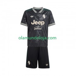 Camisola Juventus Criança Equipamento Terceiro 2025-2026 Manga Curta